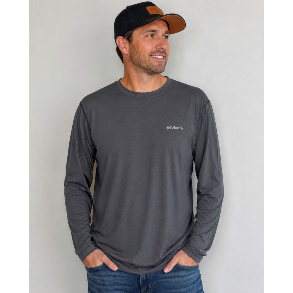 Columbia Omni-Wick Men's XL Gray Performance Shirt Moisture Wicking #15